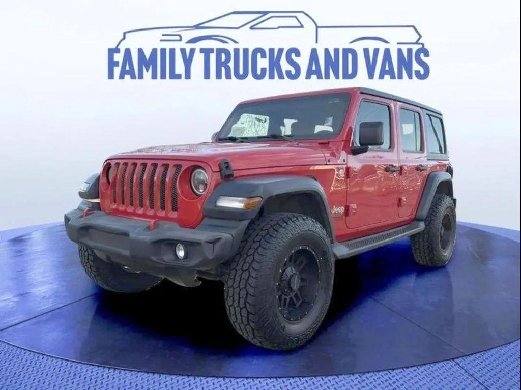 used 2018 Jeep Wrangler Unlimited car, priced at $19,988