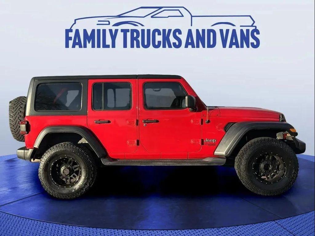 used 2018 Jeep Wrangler Unlimited car, priced at $19,988