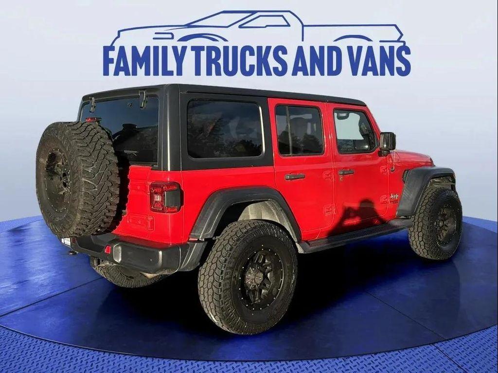 used 2018 Jeep Wrangler Unlimited car, priced at $19,988