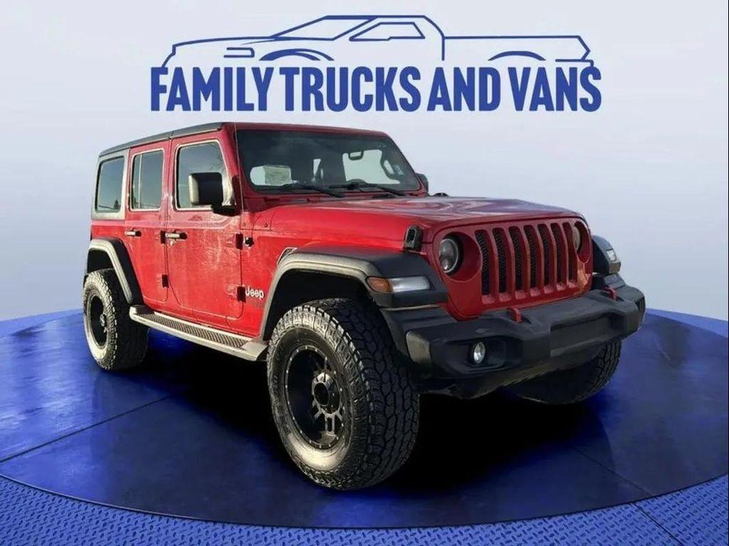 used 2018 Jeep Wrangler Unlimited car, priced at $19,988