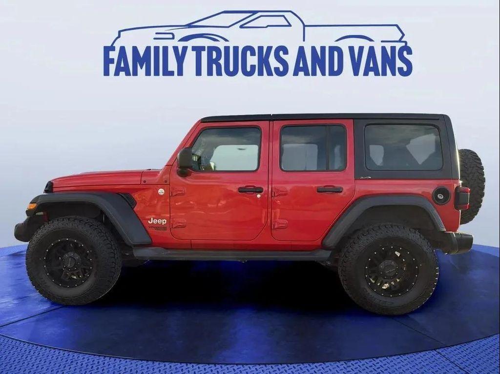 used 2018 Jeep Wrangler Unlimited car, priced at $19,988