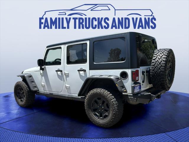 used 2016 Jeep Wrangler Unlimited car, priced at $19,487