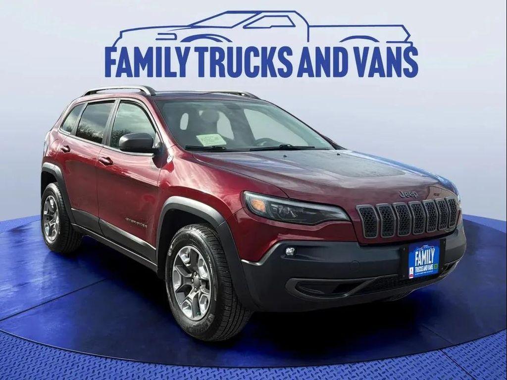 used 2019 Jeep Cherokee car, priced at $15,988