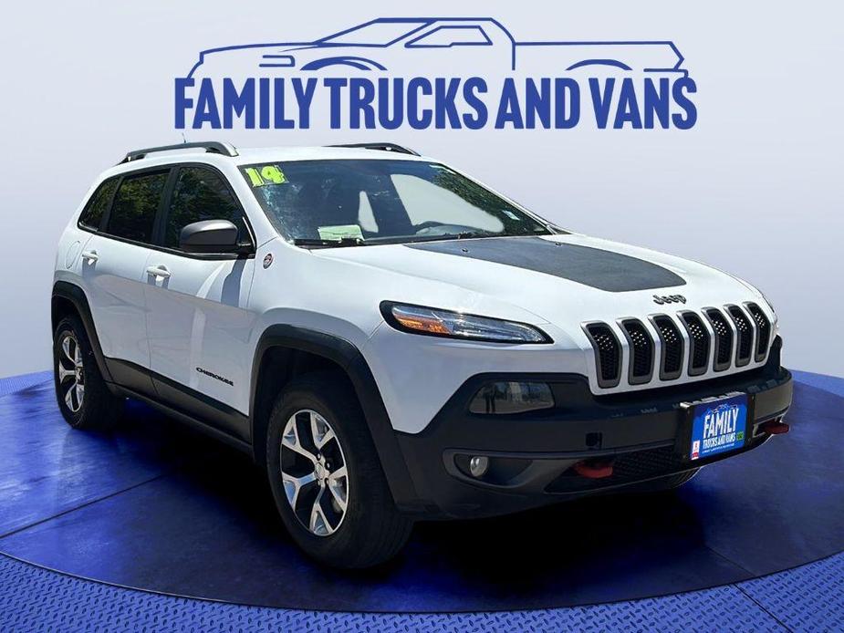 used 2014 Jeep Cherokee car, priced at $13,487