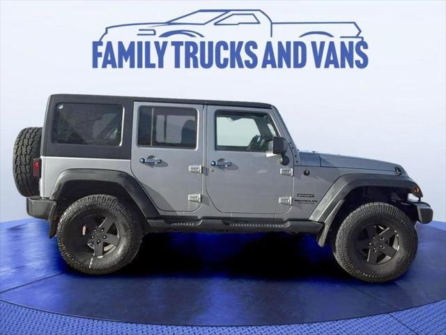 used 2014 Jeep Wrangler Unlimited car, priced at $21,487