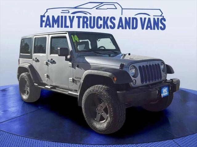 used 2014 Jeep Wrangler Unlimited car, priced at $21,487