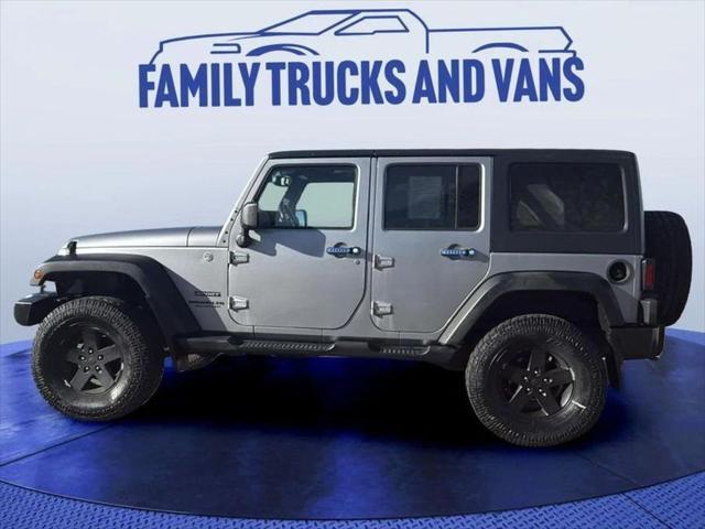 used 2014 Jeep Wrangler Unlimited car, priced at $21,487