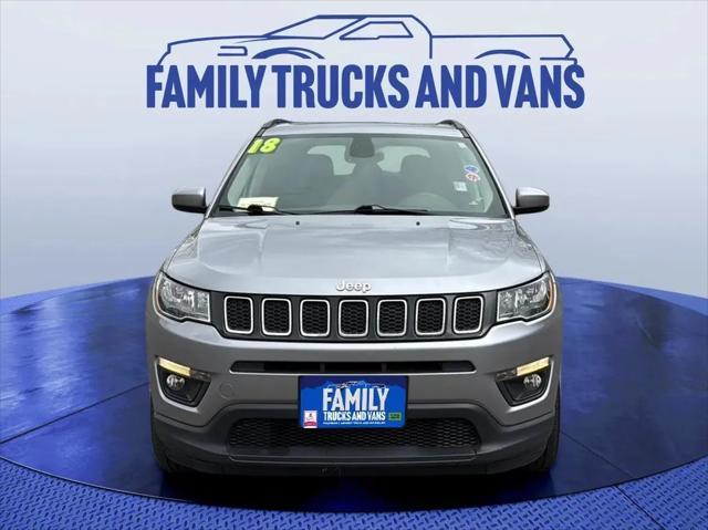 used 2018 Jeep Compass car, priced at $14,988