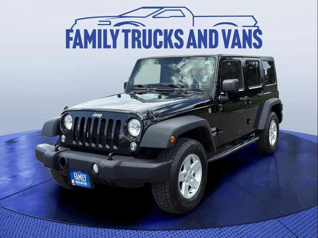 used 2017 Jeep Wrangler Unlimited car, priced at $19,988