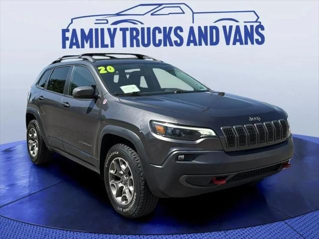 used 2020 Jeep Cherokee car, priced at $18,988