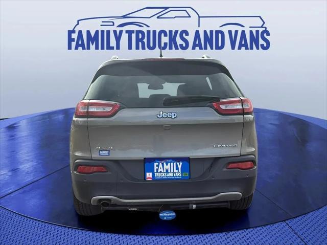 used 2018 Jeep Cherokee car, priced at $16,988