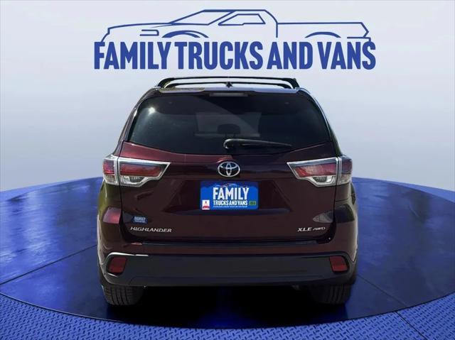 used 2015 Toyota Highlander car, priced at $17,988