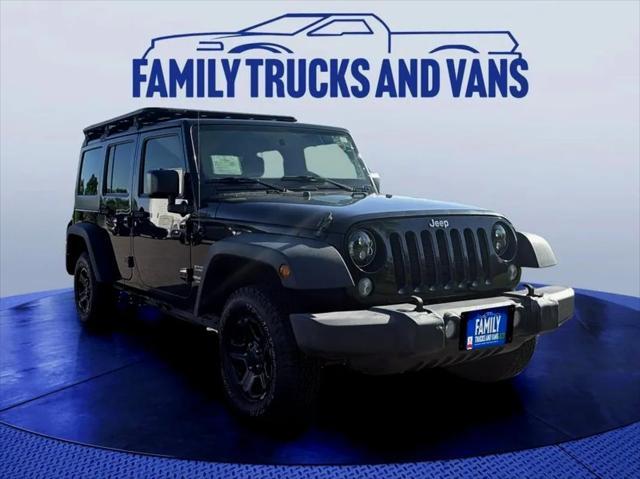 used 2015 Jeep Wrangler Unlimited car, priced at $18,988