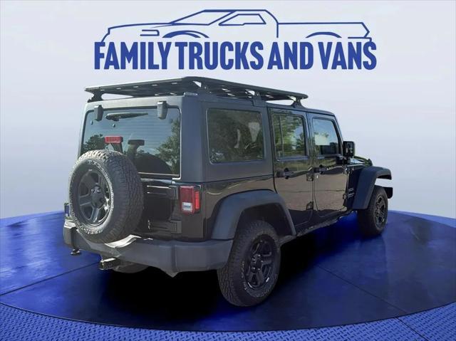 used 2015 Jeep Wrangler Unlimited car, priced at $18,988