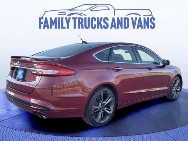 used 2017 Ford Fusion car, priced at $16,487