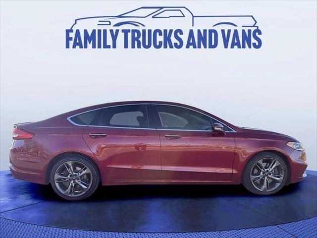 used 2017 Ford Fusion car, priced at $16,487