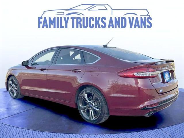 used 2017 Ford Fusion car, priced at $16,487