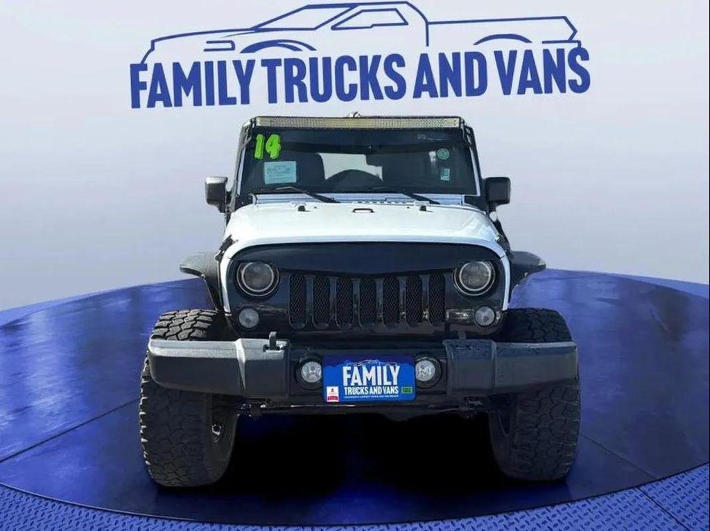 used 2014 Jeep Wrangler Unlimited car, priced at $23,988