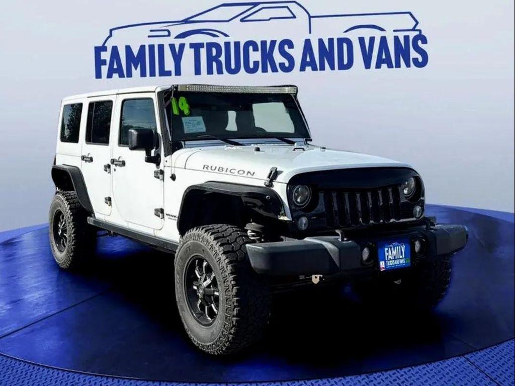 used 2014 Jeep Wrangler Unlimited car, priced at $23,988