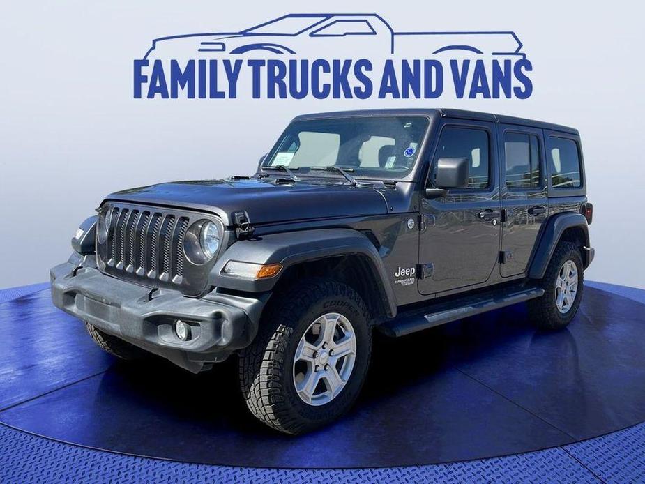 used 2020 Jeep Wrangler Unlimited car, priced at $20,487