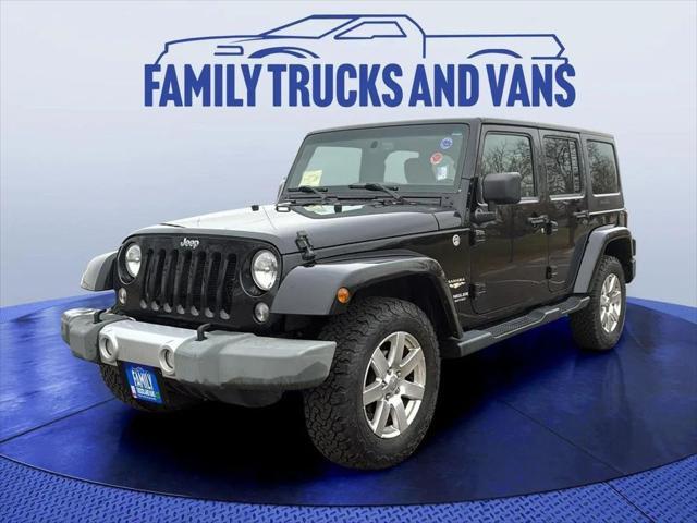 used 2015 Jeep Wrangler Unlimited car, priced at $23,487