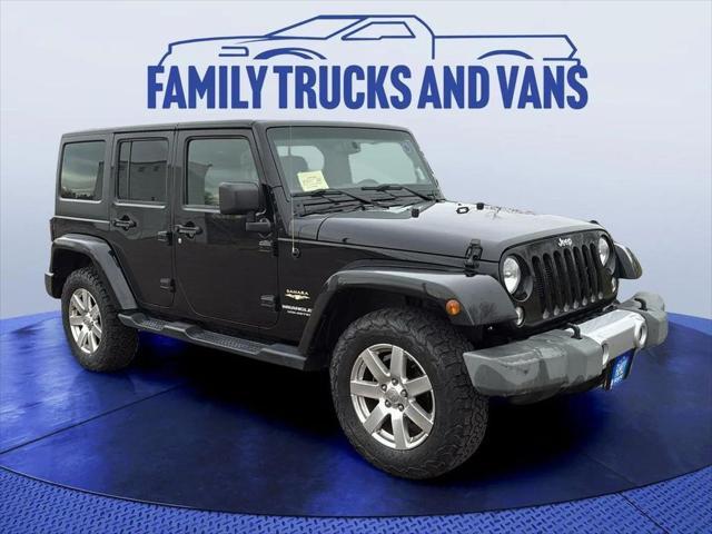 used 2015 Jeep Wrangler Unlimited car, priced at $23,487