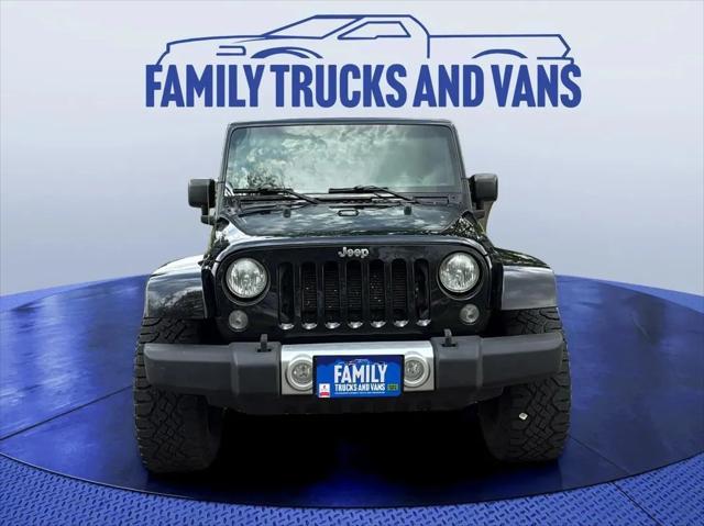 used 2015 Jeep Wrangler Unlimited car, priced at $17,988