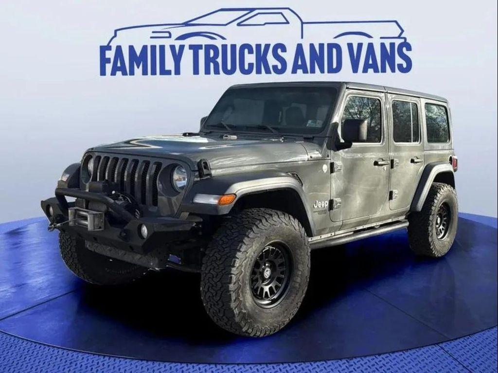 used 2020 Jeep Wrangler Unlimited car, priced at $24,988