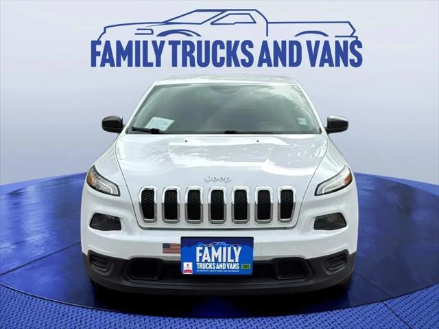 used 2017 Jeep Cherokee car, priced at $10,988