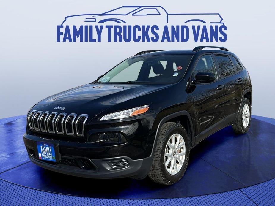 used 2017 Jeep Cherokee car, priced at $19,487