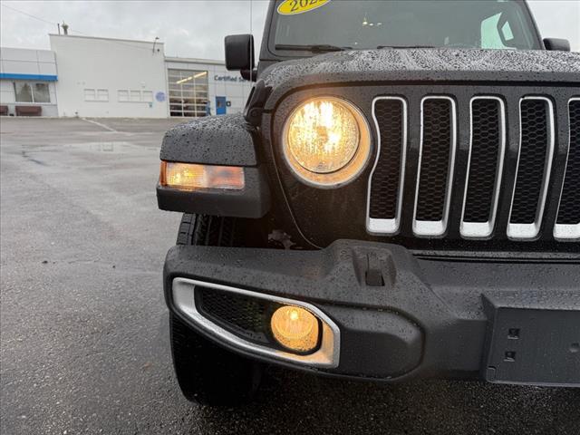 used 2021 Jeep Wrangler Unlimited car, priced at $32,695