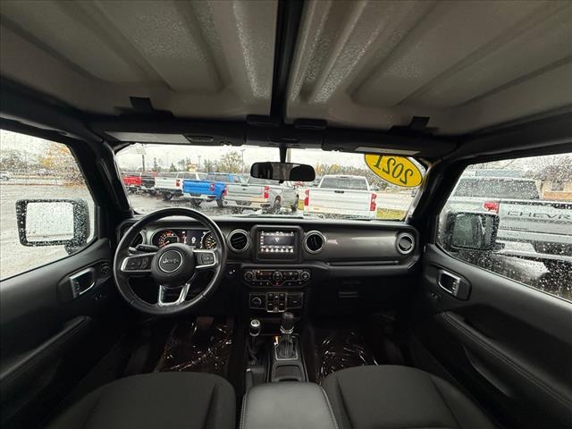 used 2021 Jeep Wrangler Unlimited car, priced at $32,695