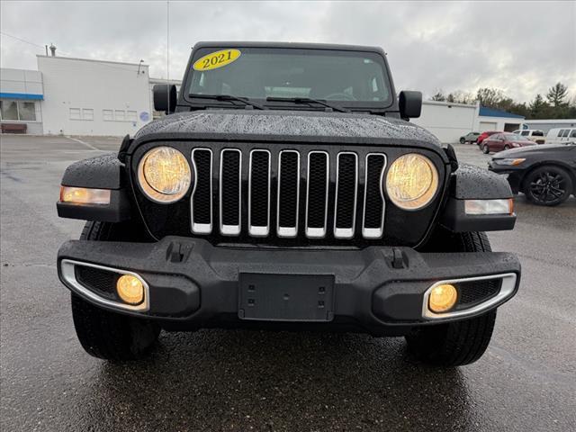 used 2021 Jeep Wrangler Unlimited car, priced at $32,695