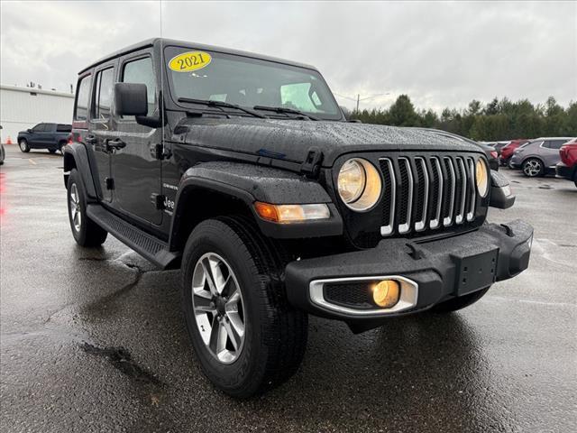 used 2021 Jeep Wrangler Unlimited car, priced at $32,695