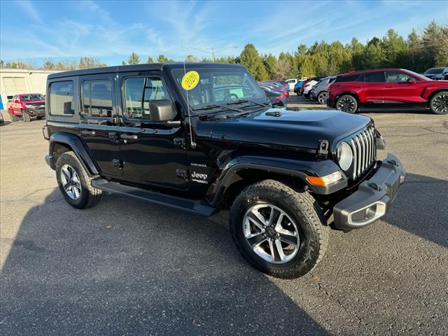 used 2020 Jeep Wrangler Unlimited car, priced at $30,295