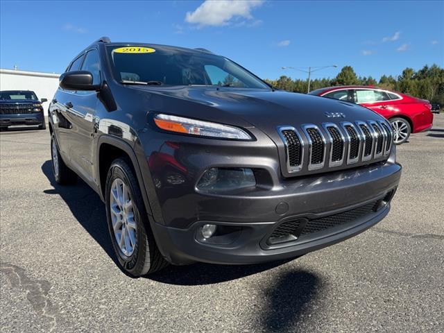 used 2015 Jeep Cherokee car, priced at $13,695