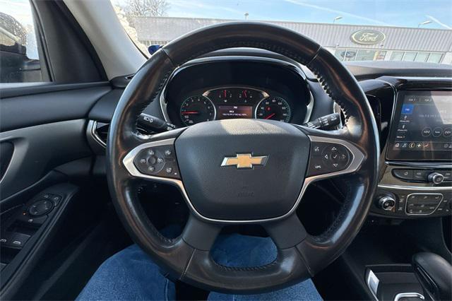 used 2021 Chevrolet Traverse car, priced at $23,300