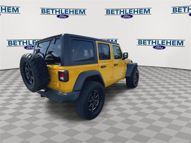 used 2019 Jeep Wrangler Unlimited car, priced at $19,179