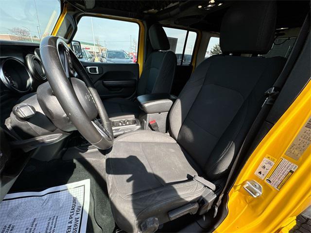 used 2019 Jeep Wrangler Unlimited car, priced at $19,179
