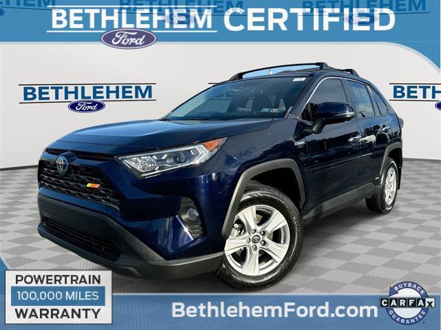 used 2021 Toyota RAV4 Hybrid car, priced at $24,500