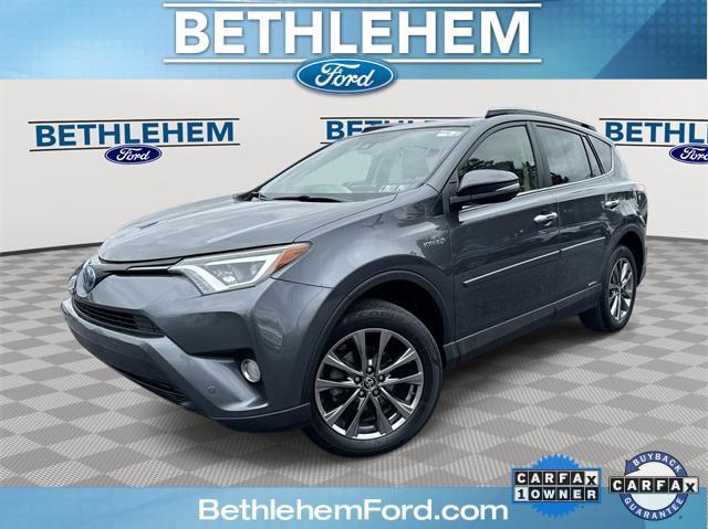 used 2018 Toyota RAV4 Hybrid car, priced at $19,100