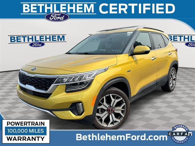 used 2021 Kia Seltos car, priced at $19,758