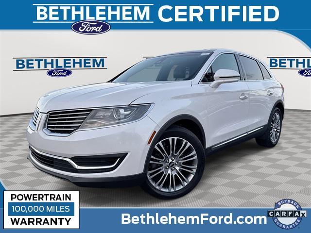 used 2016 Lincoln MKX car, priced at $15,464