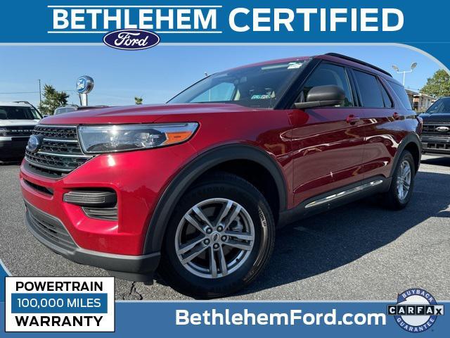 used 2021 Ford Explorer car, priced at $26,991