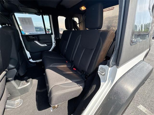 used 2017 Jeep Wrangler Unlimited car, priced at $23,192
