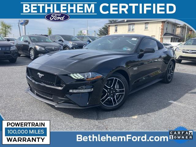 used 2022 Ford Mustang car, priced at $37,300