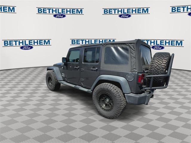 used 2017 Jeep Wrangler Unlimited car, priced at $21,355