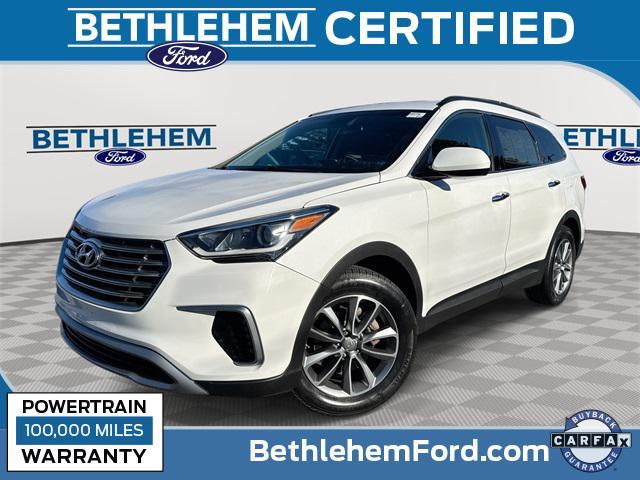 used 2017 Hyundai Santa Fe car, priced at $14,145