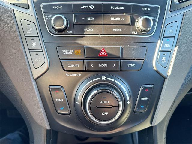 used 2017 Hyundai Santa Fe car, priced at $14,145