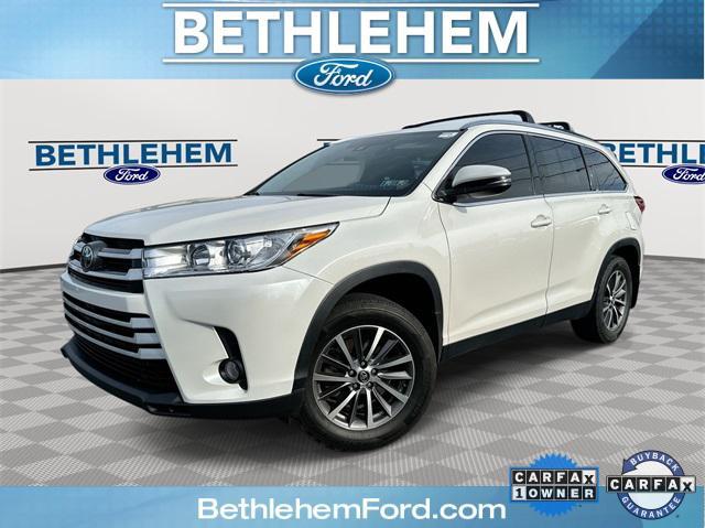 used 2019 Toyota Highlander car, priced at $22,500